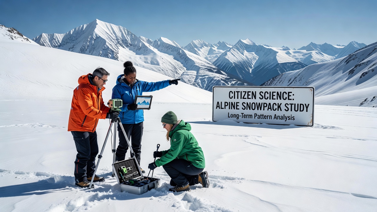 Exploring Citizen Science Contributions to Long-Term Alpine Snowpack Pattern Analysis